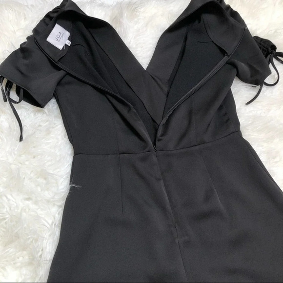 J.O.A. Los Angeles Romper Size Small Black 5880 - Picture 11 of 11
